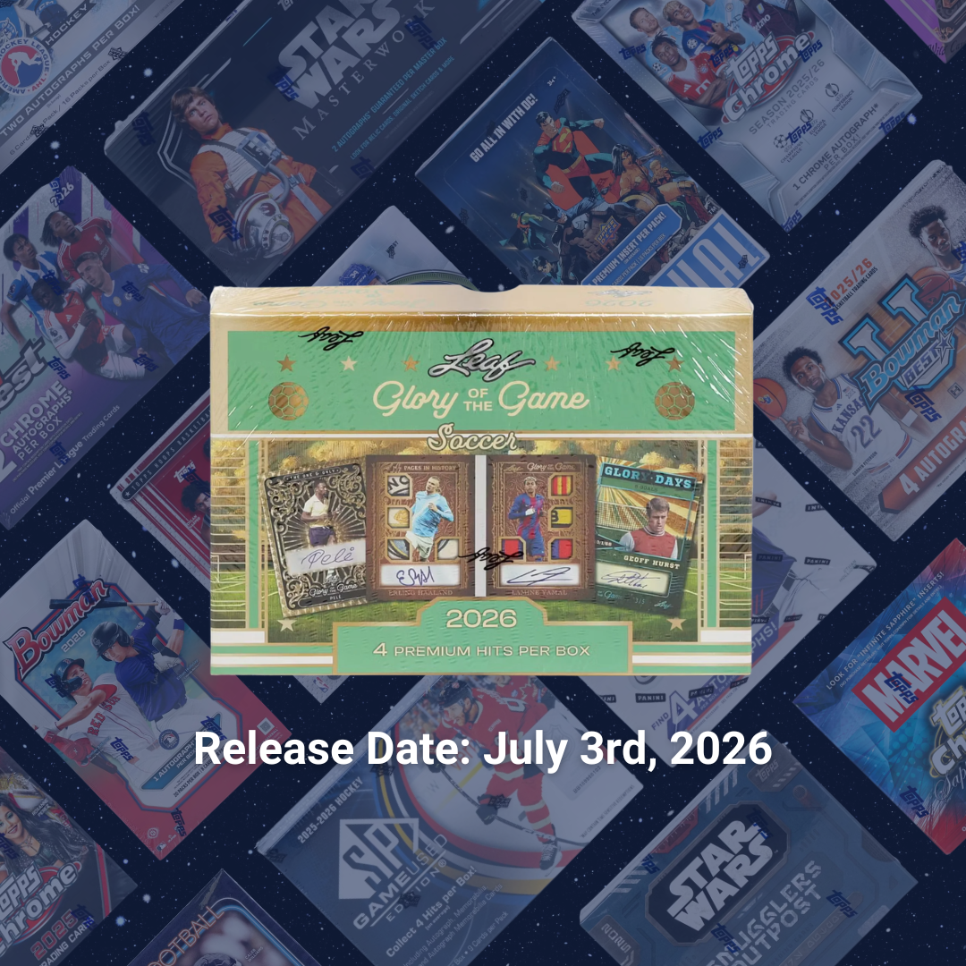 2026 Leaf Glory of The Game Soccer Hobby Release