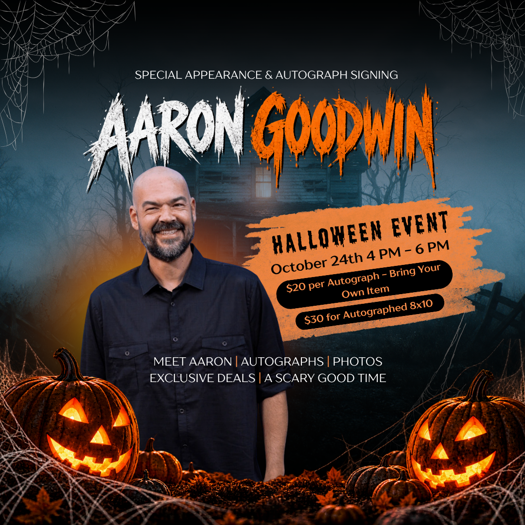 Aaron Goodwin Halloween Signing Event - October 2026