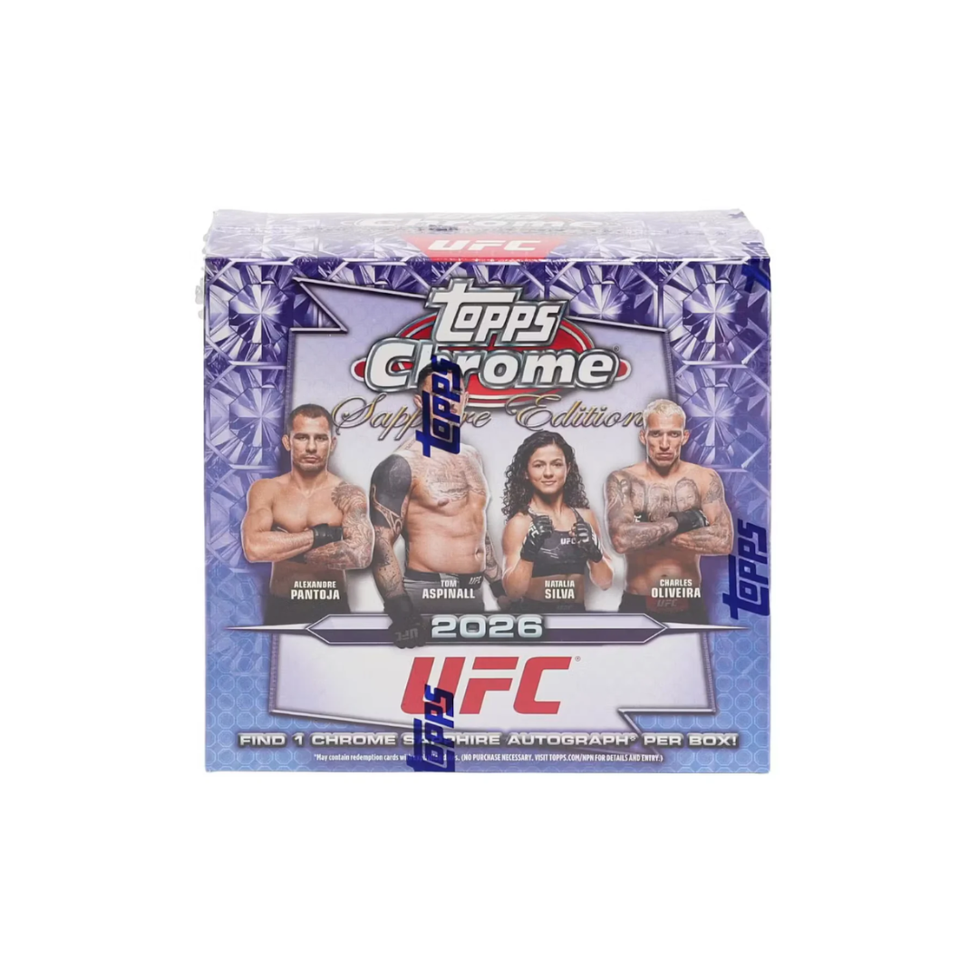 2026 Topps Chrome UFC Sapphire Edition Box