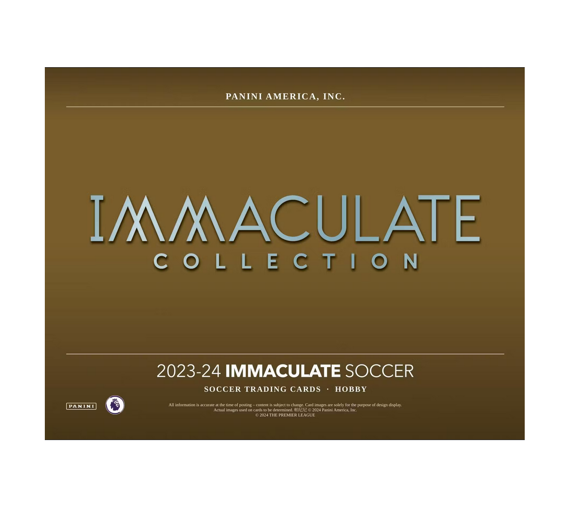 2023-24 Panini Immaculate Soccer Hobby Box