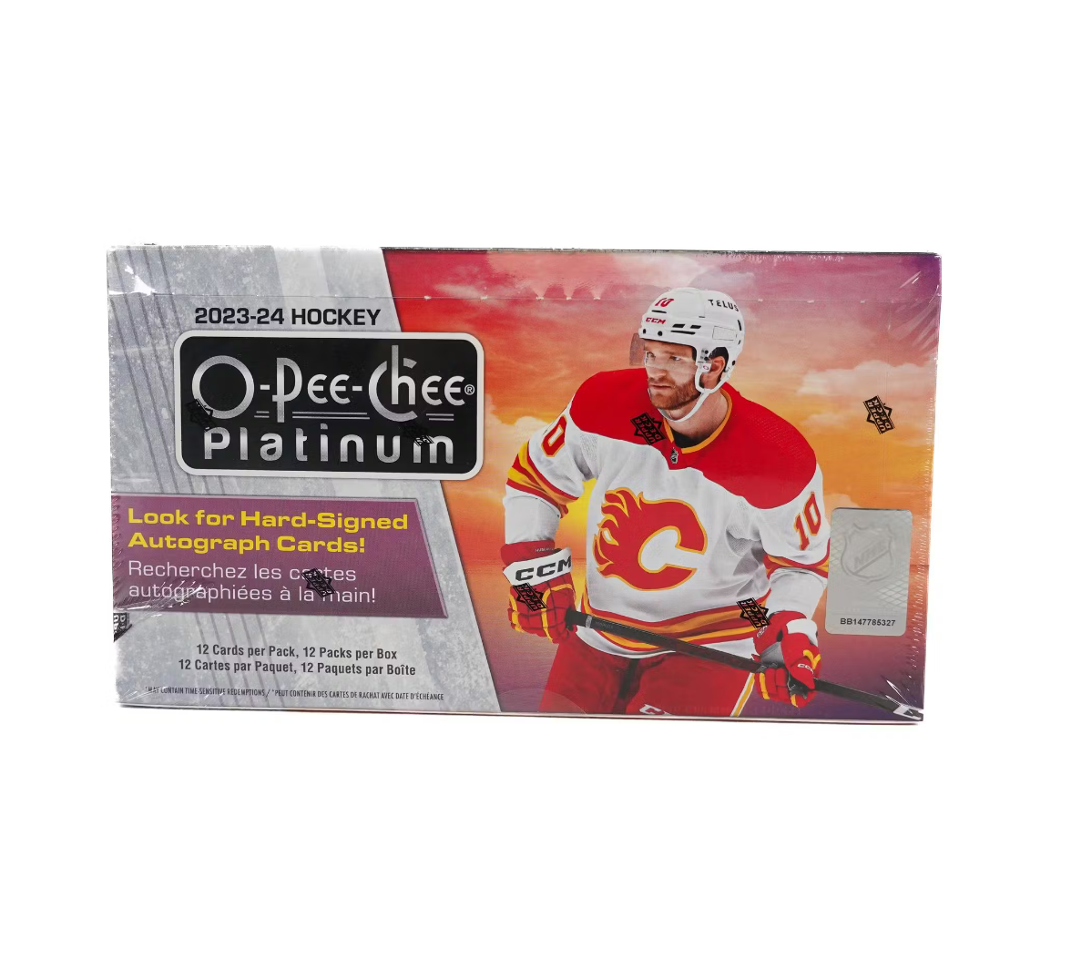 2023-24 Upper Deck O-Pee-Chee Platinum Hockey Hobby Box