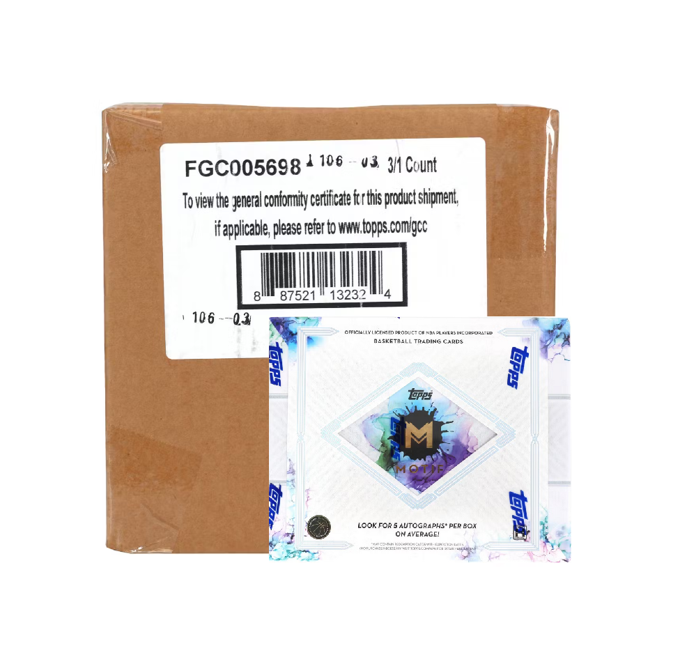 2023-24 Topps Motif Basketball Hobby 3-Box Case