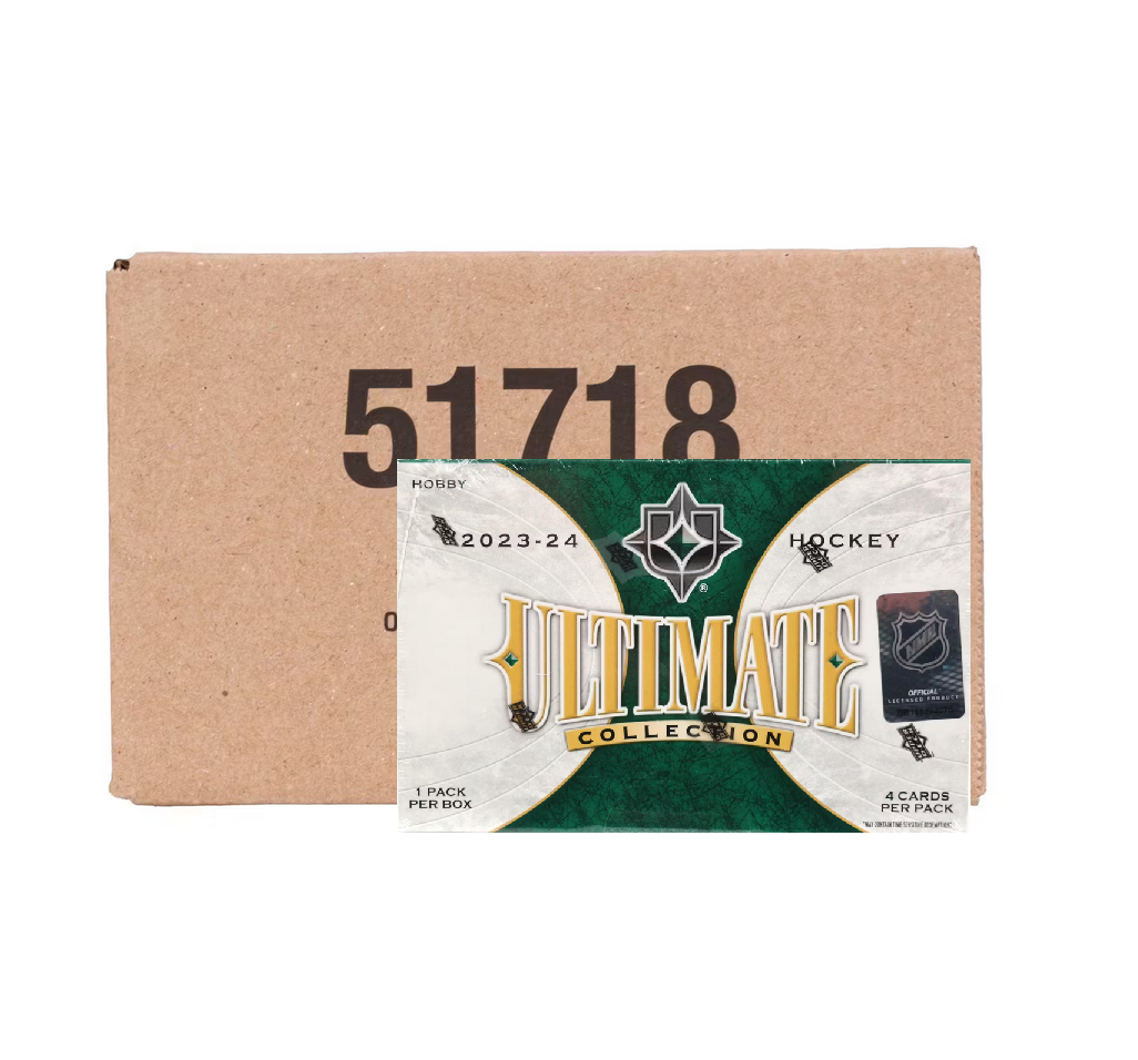 2023-24 Upper Deck Ultimate Collection Hockey Hobby 8-Box Case