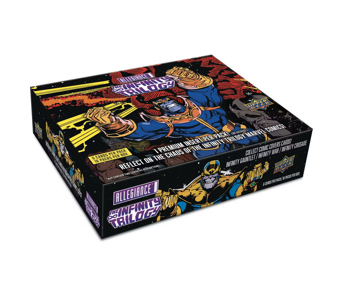 2023 Upper Deck Marvel Allegiance The Infinity Trilogy Hobby Box – The ...