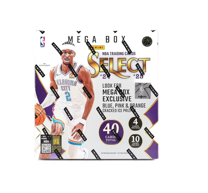 2024-25 Panini Select Basketball Mega Box (Cracked Ice)