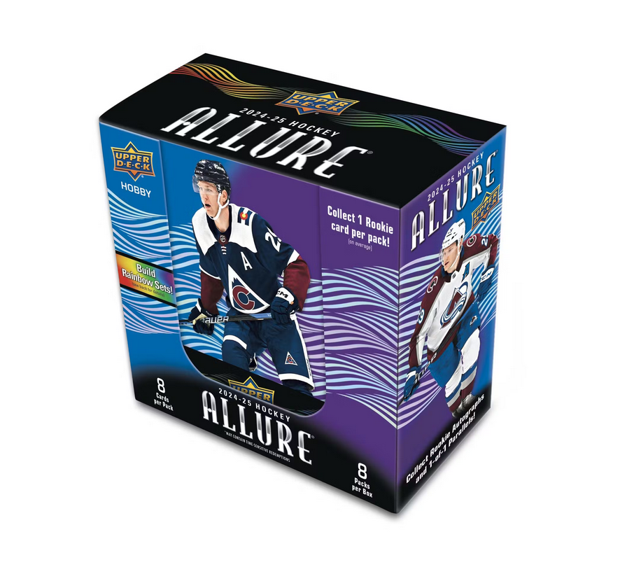 2024-25 Upper Deck Allure Hockey Hobby 18-Box Case