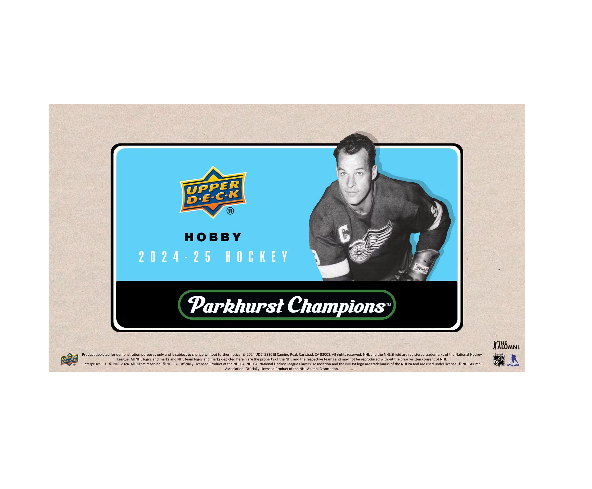 2024-25 Upper Deck Parkhurst Champions Hockey Hobby 12-Box Case