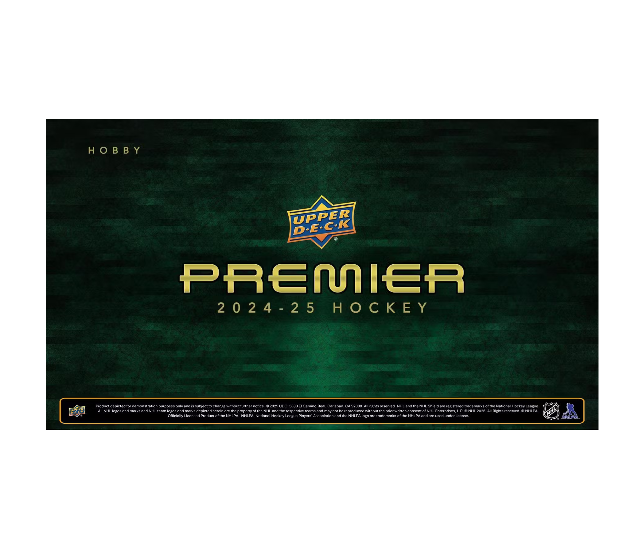 2024-25 Upper Deck Premier Hockey Hobby Box