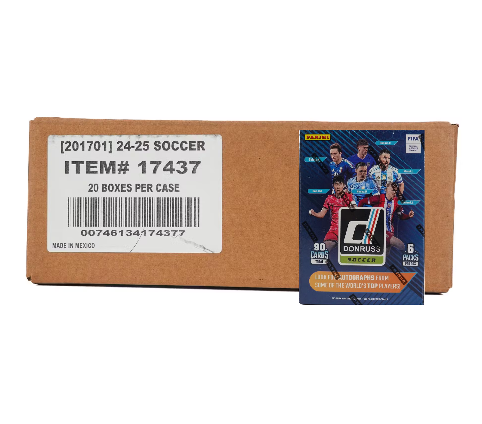 2024-25 Panini Donruss Soccer Hobby Blaster 20-Box Case