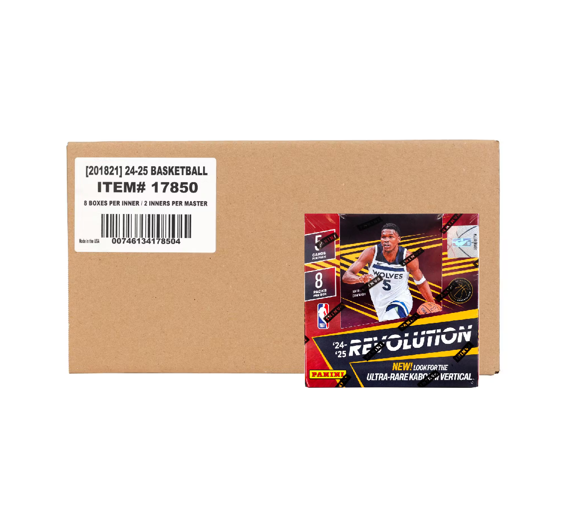 2024-25 Panini Revolution Basketball Hobby 16-Box Case