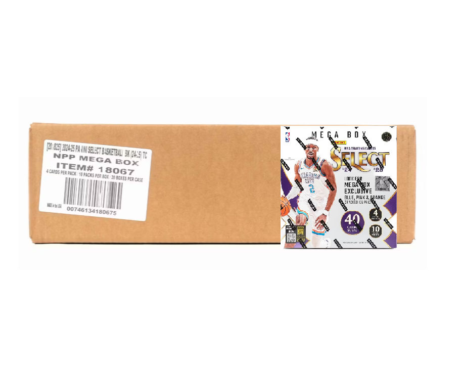 2024-25 Panini Select Basketball Mega 20-Box Case (Cracked Ice)