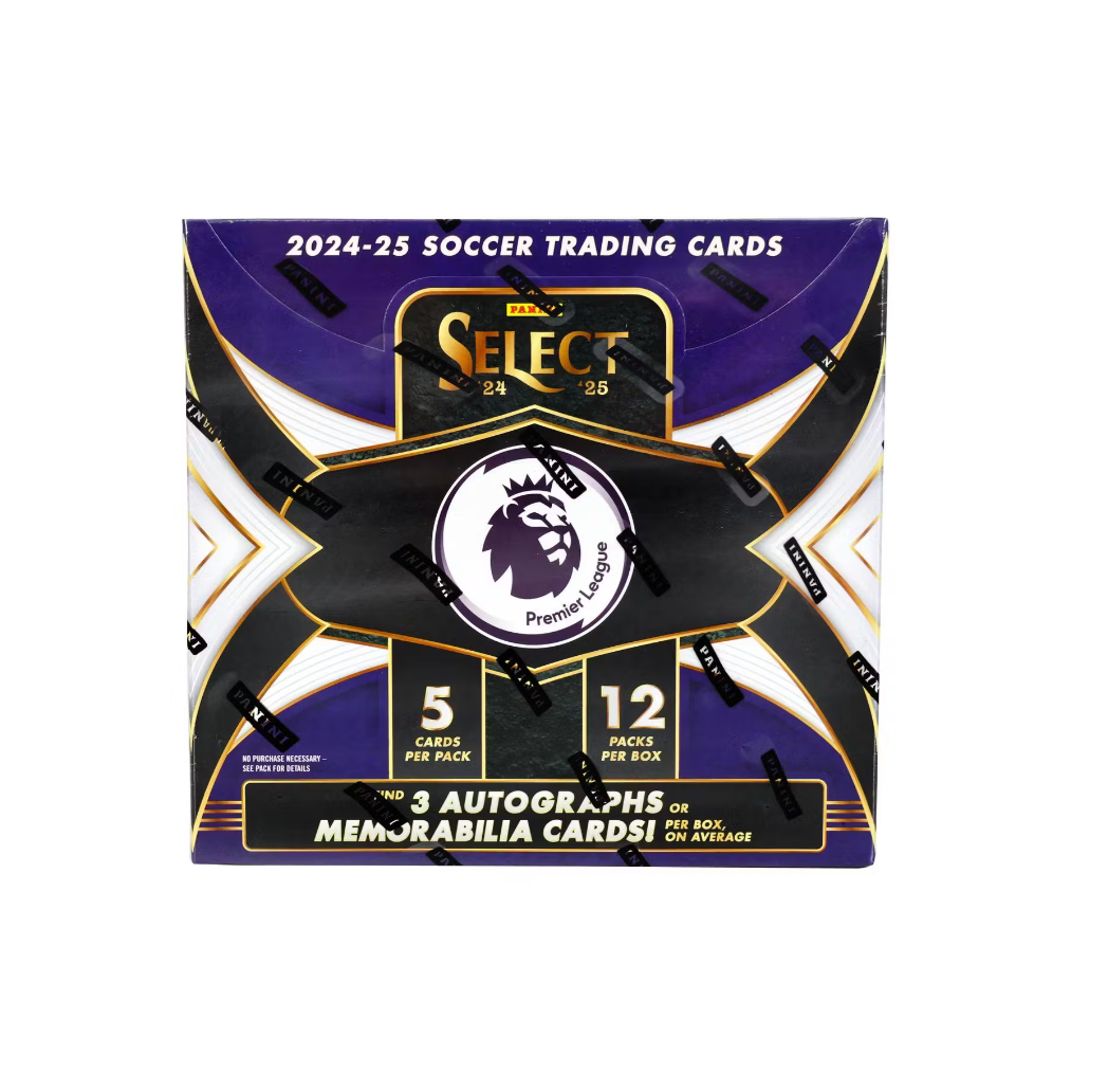 2024-25 Panini Select Premier League Soccer Hobby Box
