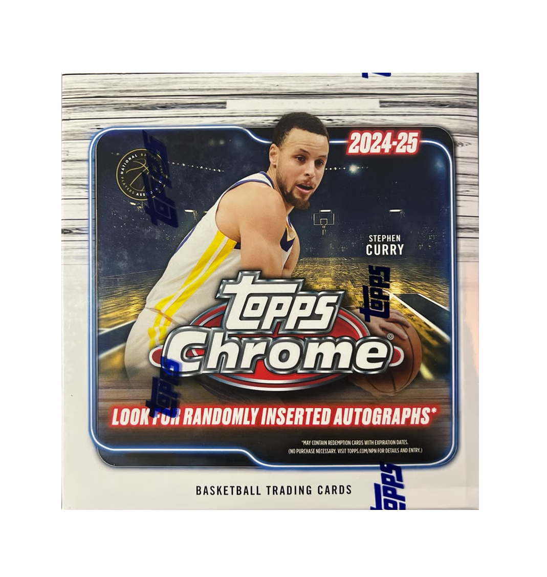 2024-25 Topps Chrome Basketball Mega Box
