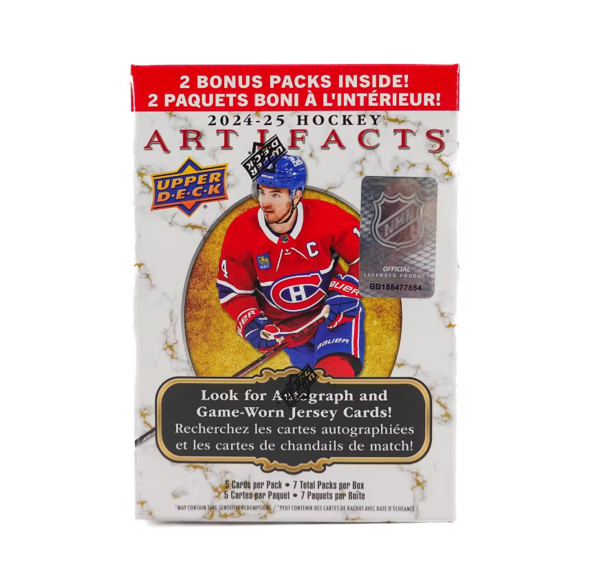 2024-25 Upper Deck Artifacts Hockey Blaster Box