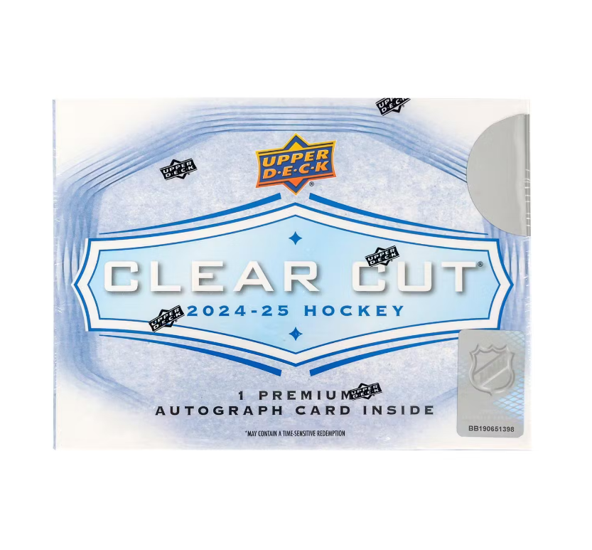 2024-25 Upper Deck Clear Cut Hockey Hobby Box