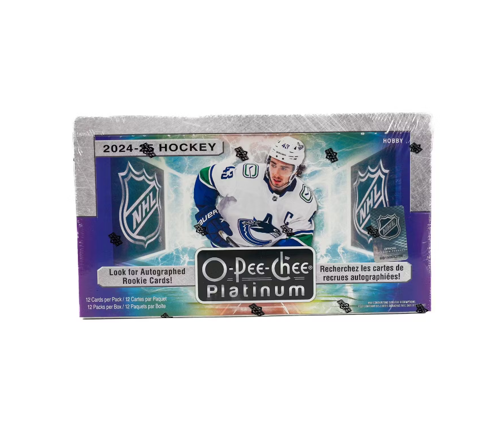 2024-25 Upper Deck O-Pee-Chee Platinum Hockey Hobby Box