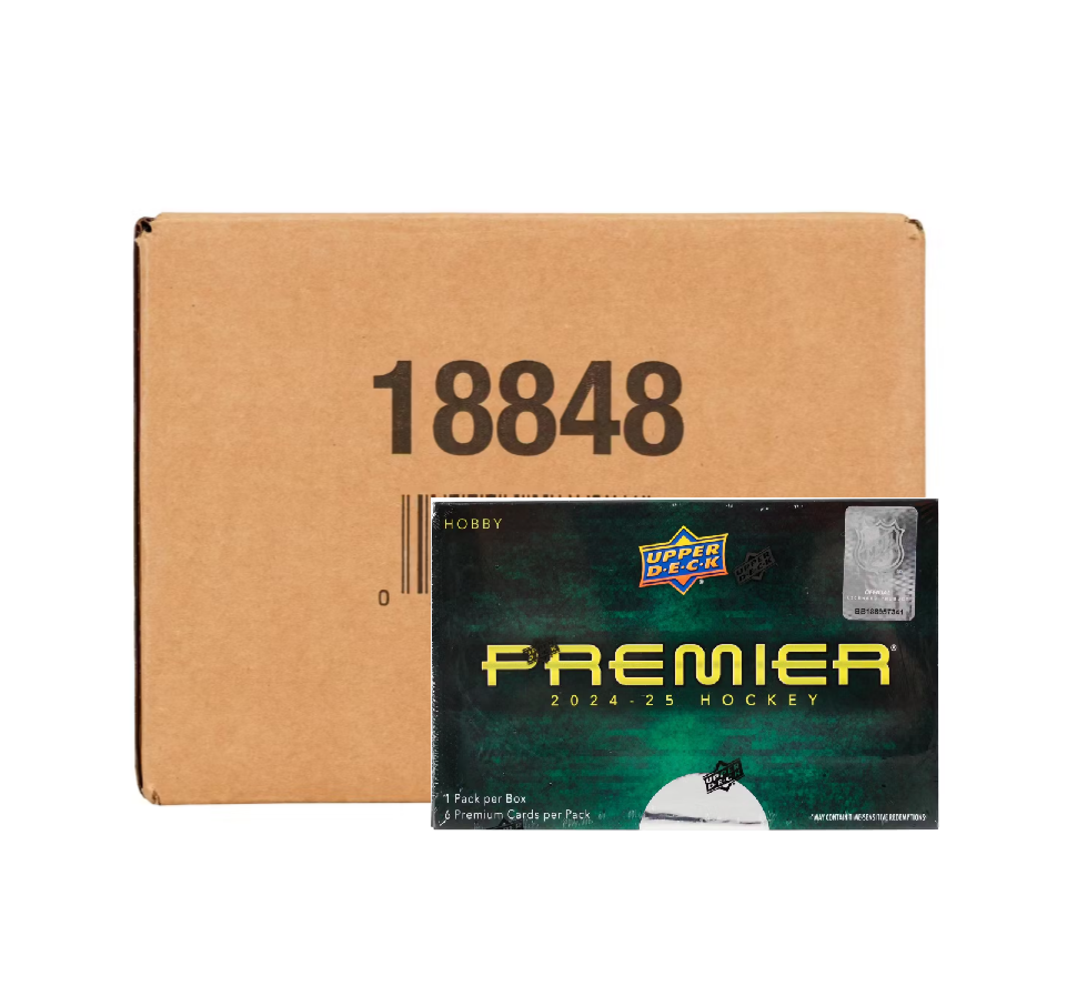 2024-25 Upper Deck Premier Hockey Hobby 10-Box Case