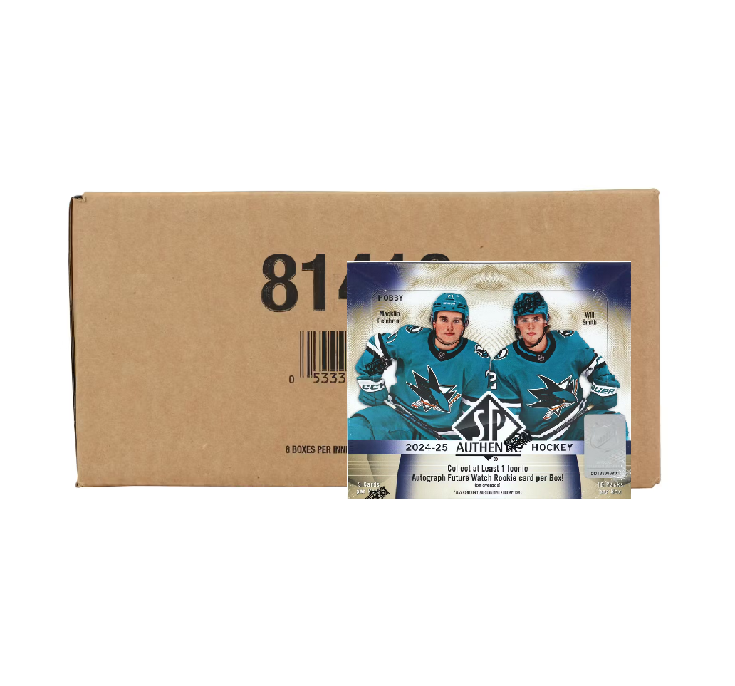 2024-25 Upper Deck SP Authentic Hockey Hobby 16-Box Case