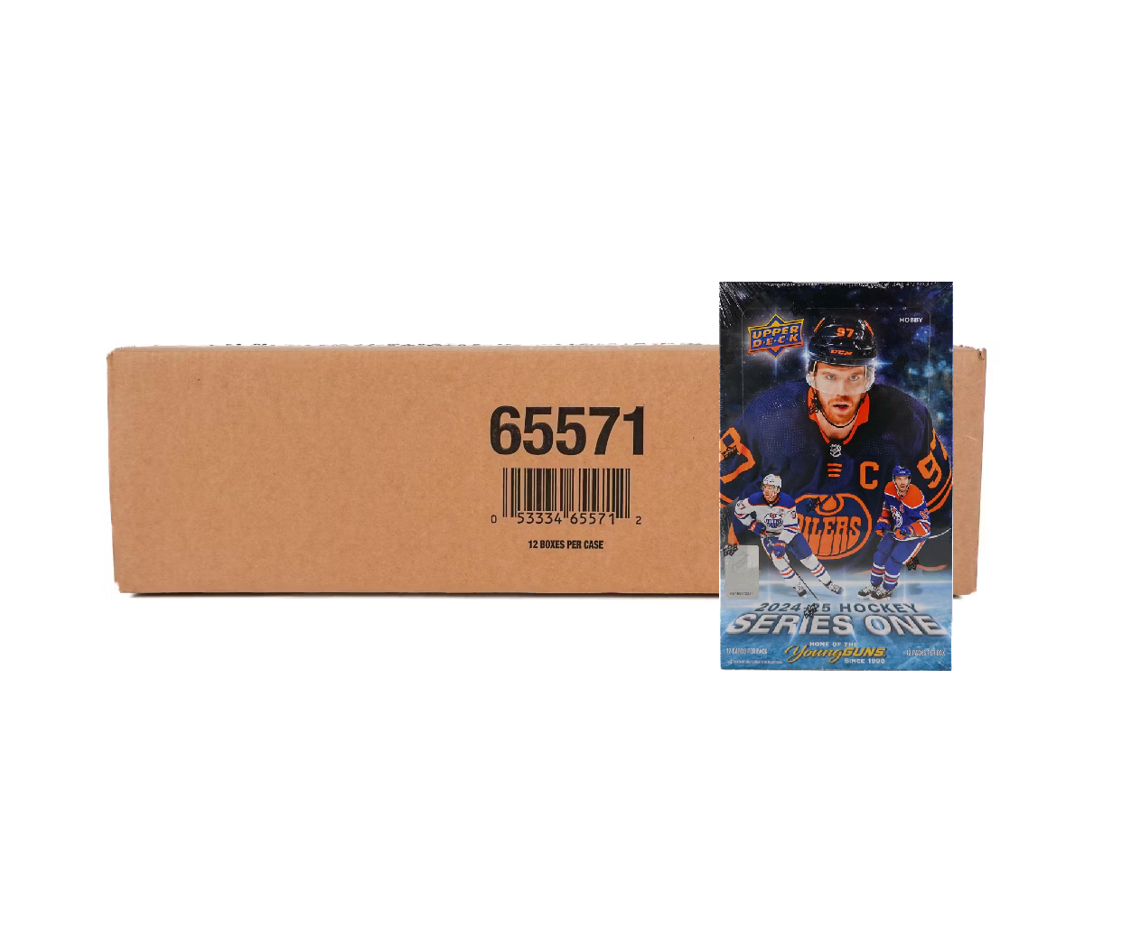 2024-25 Upper Deck Series 1 Hockey Hobby 12-Box Case