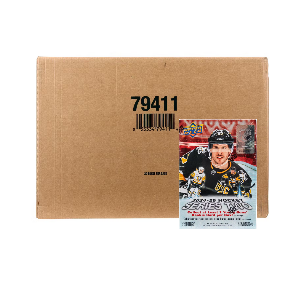 2024-25 Upper Deck Series 2 Hockey Blaster 20-Box Case