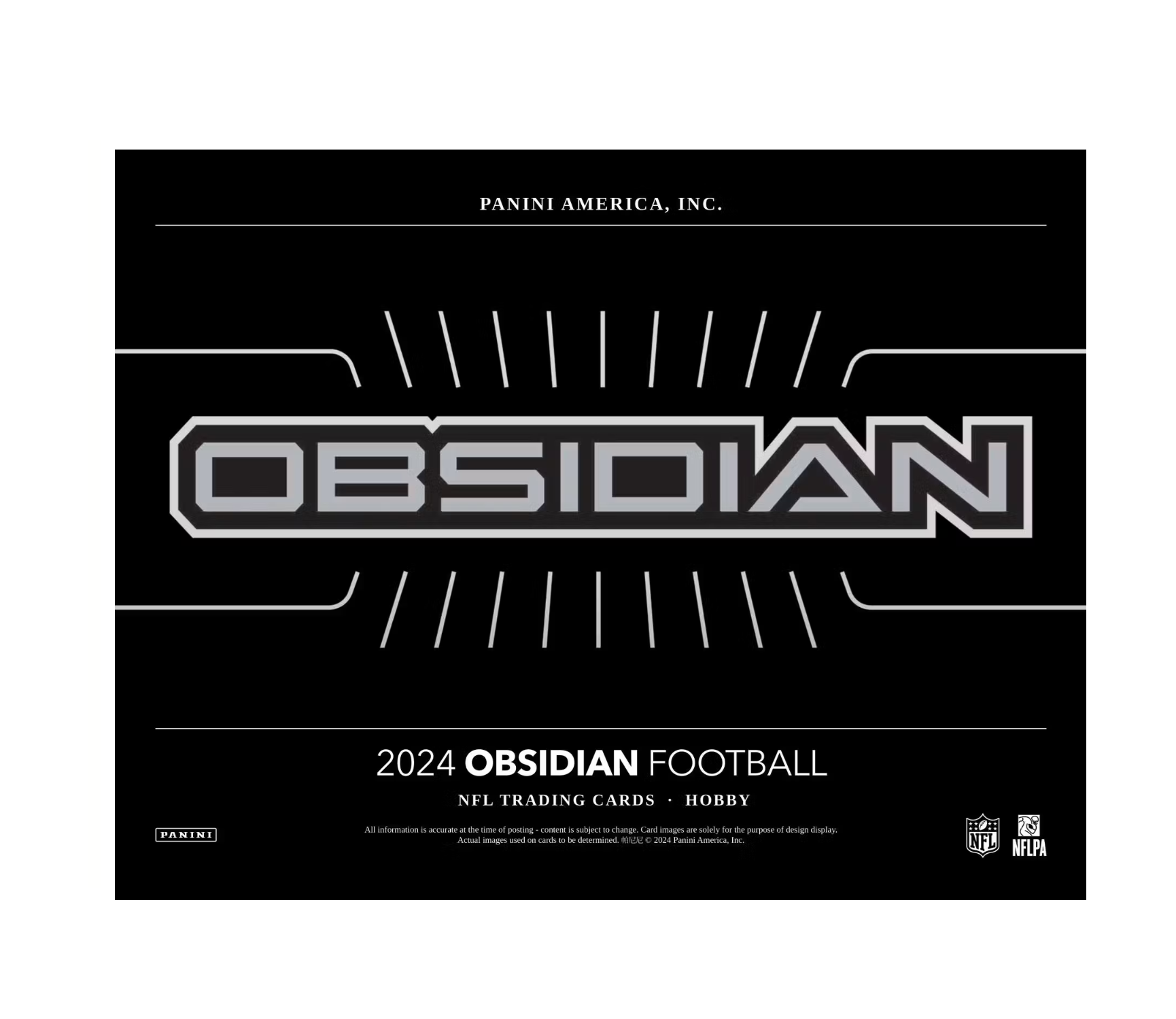 2024 Panini Obsidian Football Hobby Box