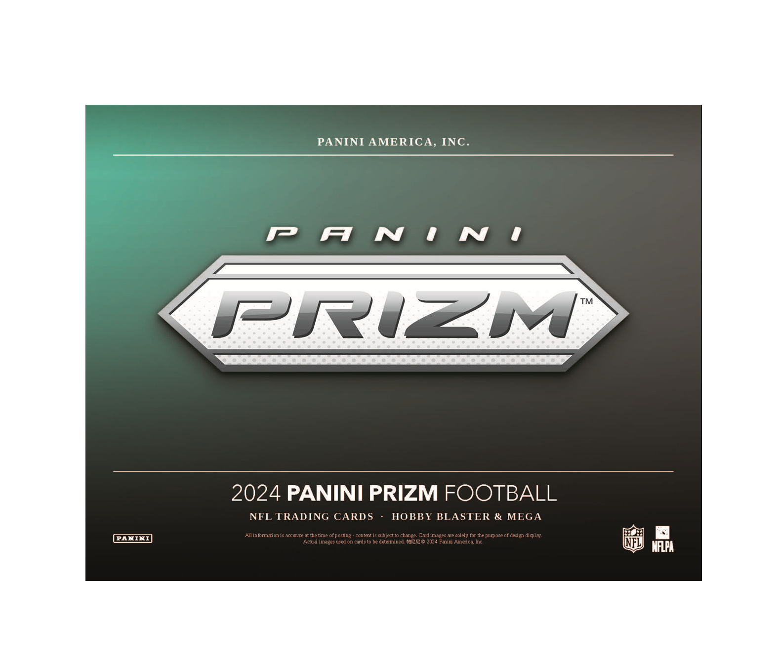 2024 Panini Prizm Football Hobby Mega Box (Purple Pulsar)