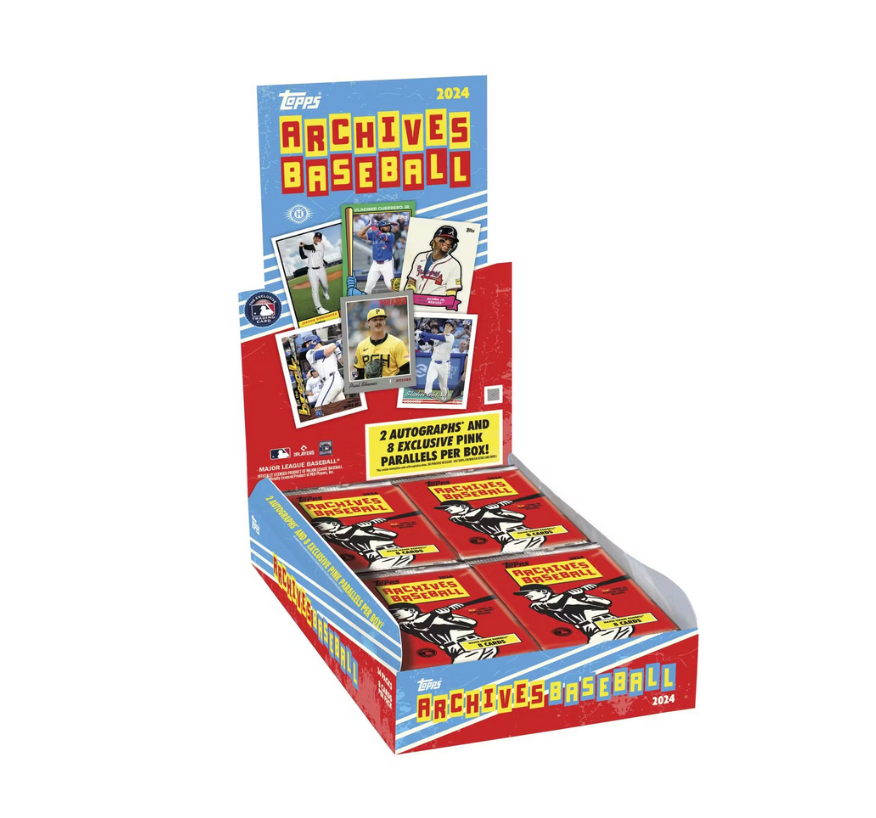 2024 Topps Archives Baseball Hobby 10-Box Case