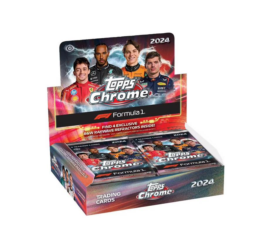 2024 Topps Chrome F1 Formula 1 Qualifying Lap Hobby 20-Box Case