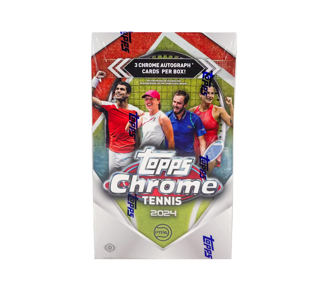 2024 Topps Chrome Tennis Hobby Box