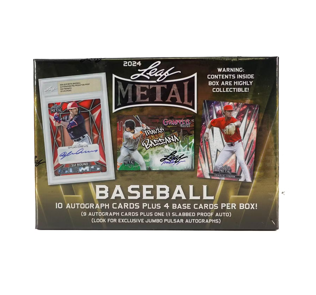 2024 Leaf Metal Baseball Jumbo Hobby Box