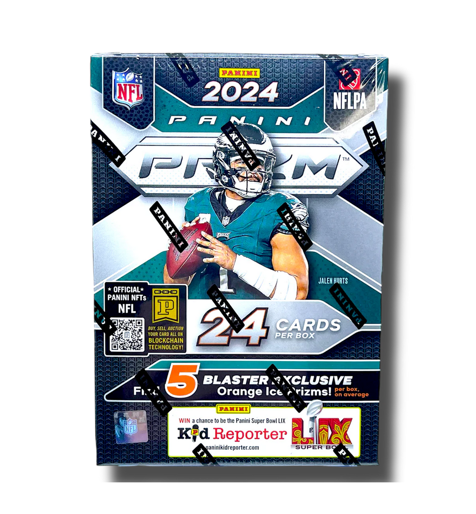 2024 Panini Prizm Football Hobby Blaster Box (Orange Ice)