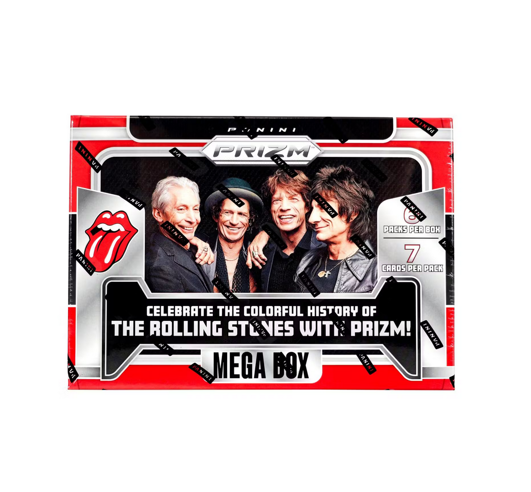 2025 Panini Prizm The Rolling Stones Hobby Mega Box