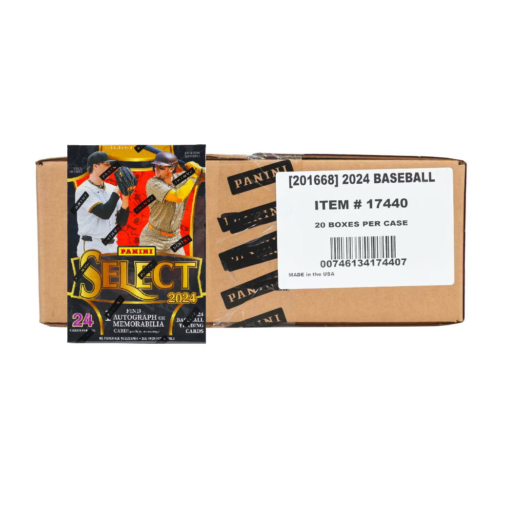 2024 Panini Select Baseball Hobby Blaster 20-Box Case