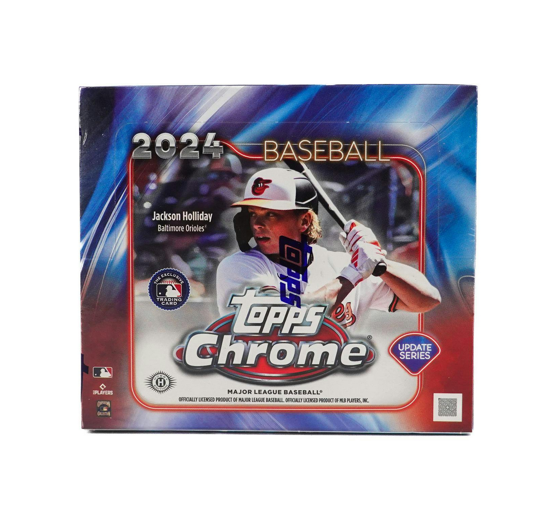 2024 Topps Chrome Update Series Baseball Hobby Jumbo Box