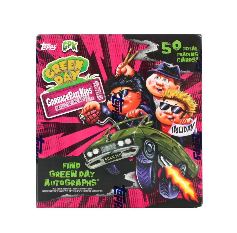 2024 Topps Garbage Pail Kids Battle Of The Bands: Green Day Hobby Box