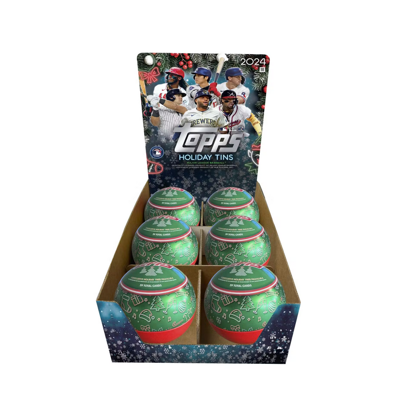 2024 Topps Holiday Baseball 6-Tin Case