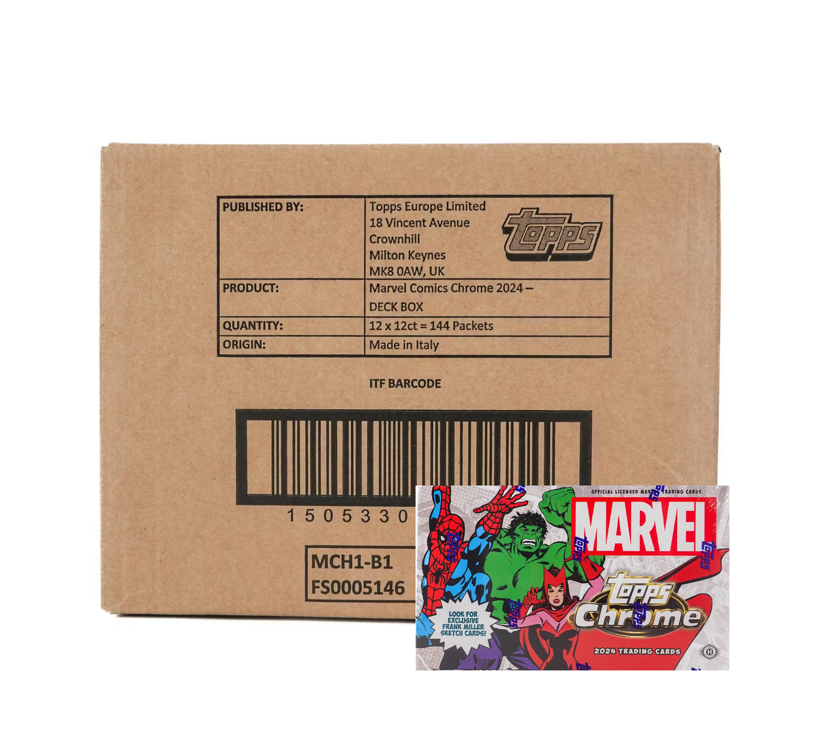 Topps Chrome Marvel 2024 Case Break