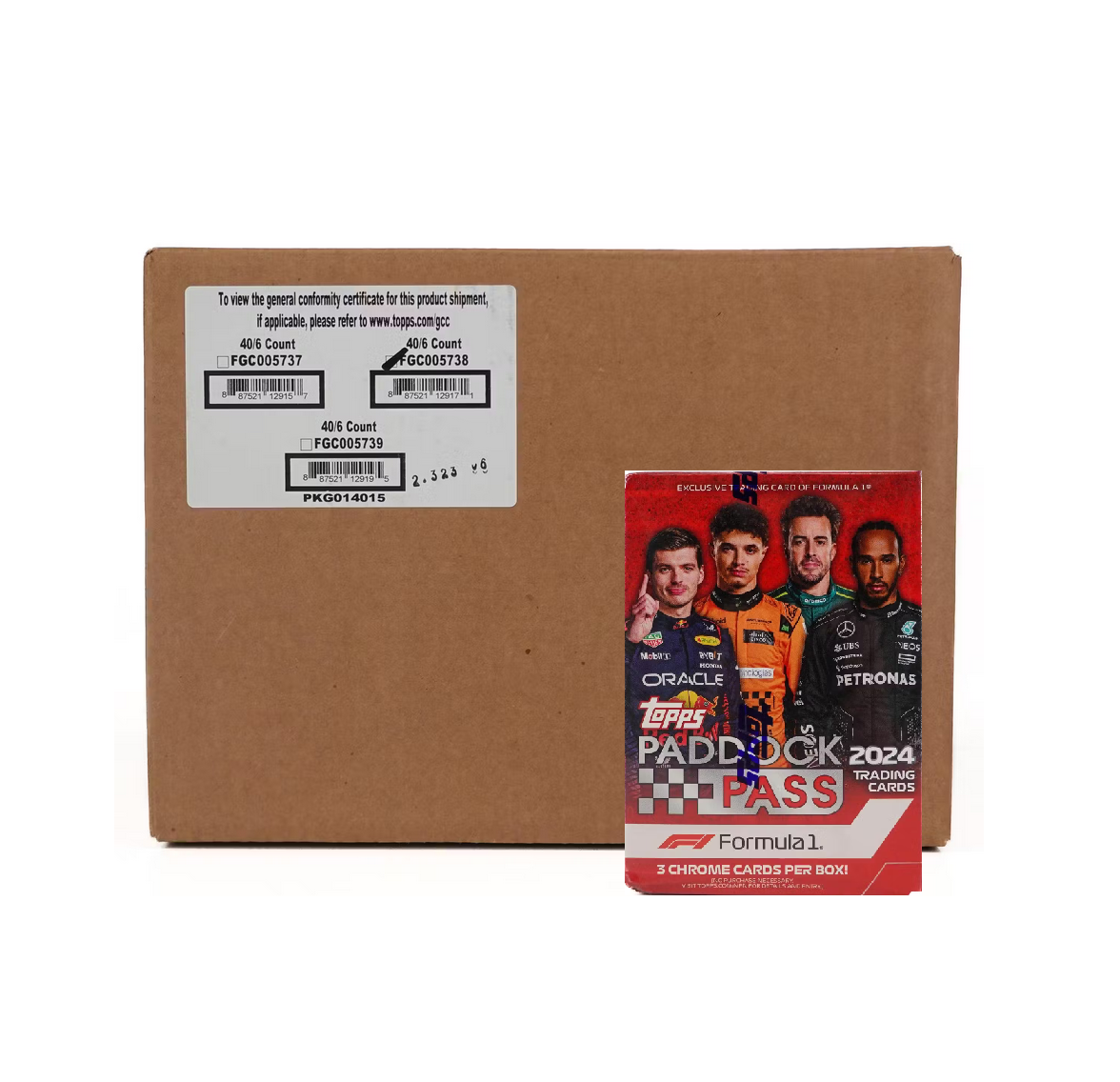 2024 Topps Paddock Pass F1 Formula 1 Blaster 40-Box Case