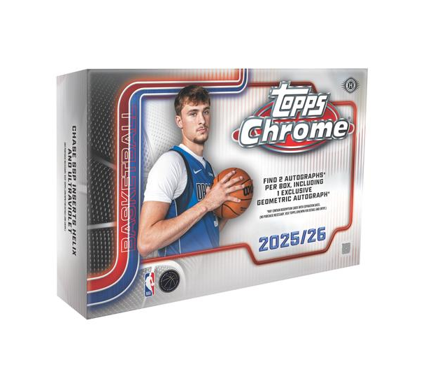 2025-26 Topps Chrome Basketball Breaker's Delight Box