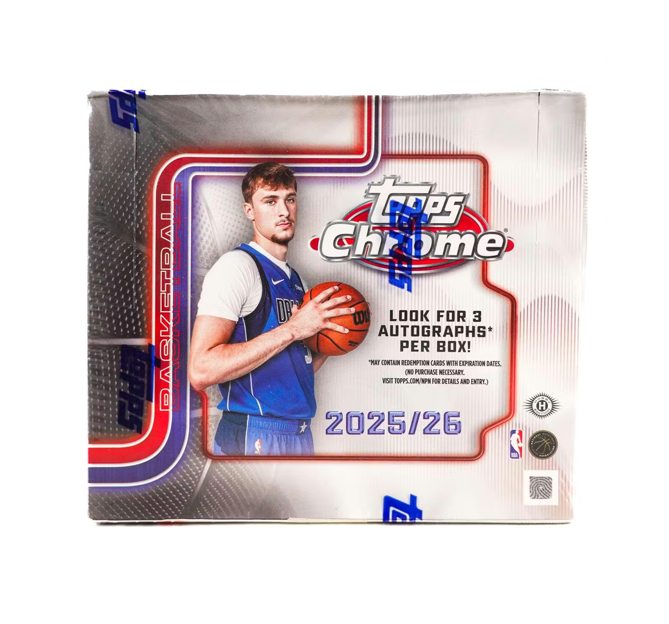 2025-26 Topps Chrome Basketball Hobby Jumbo Box