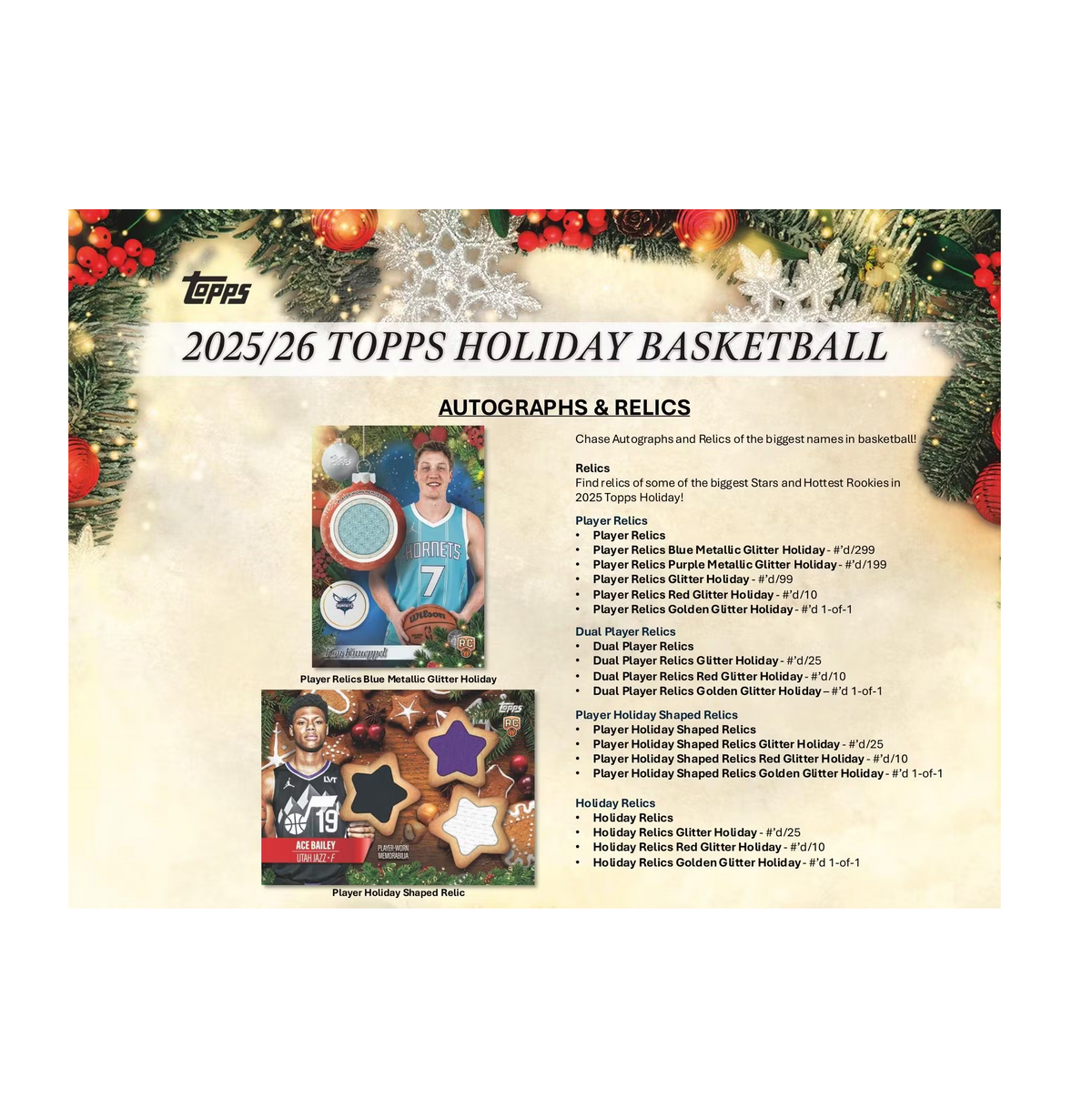 2025-26 Topps Holiday Basketball Mega Box – The Awesome Card Shop