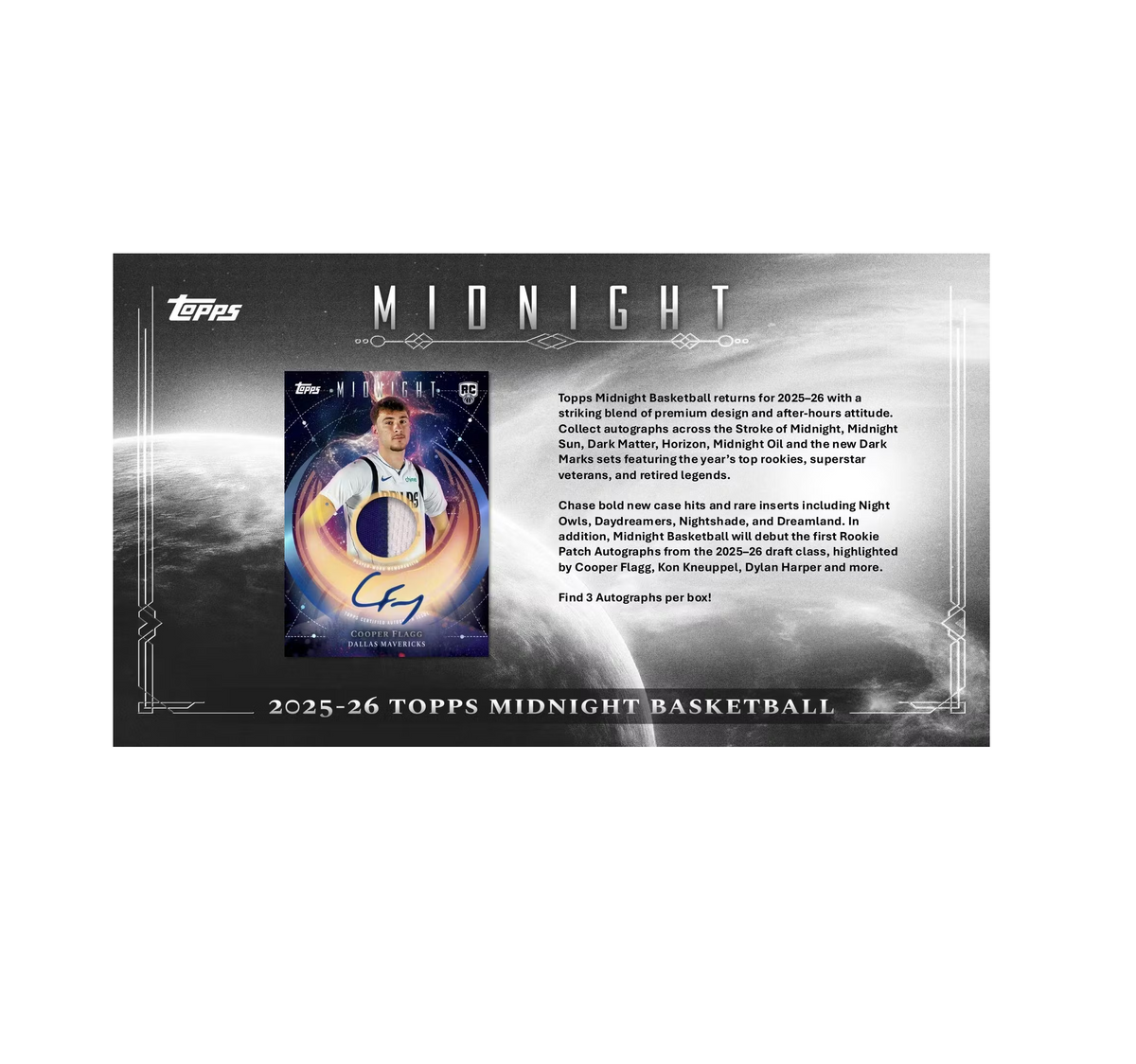 2025-26 Topps Midnight Basketball Hobby Box – The Awesome Card Shop