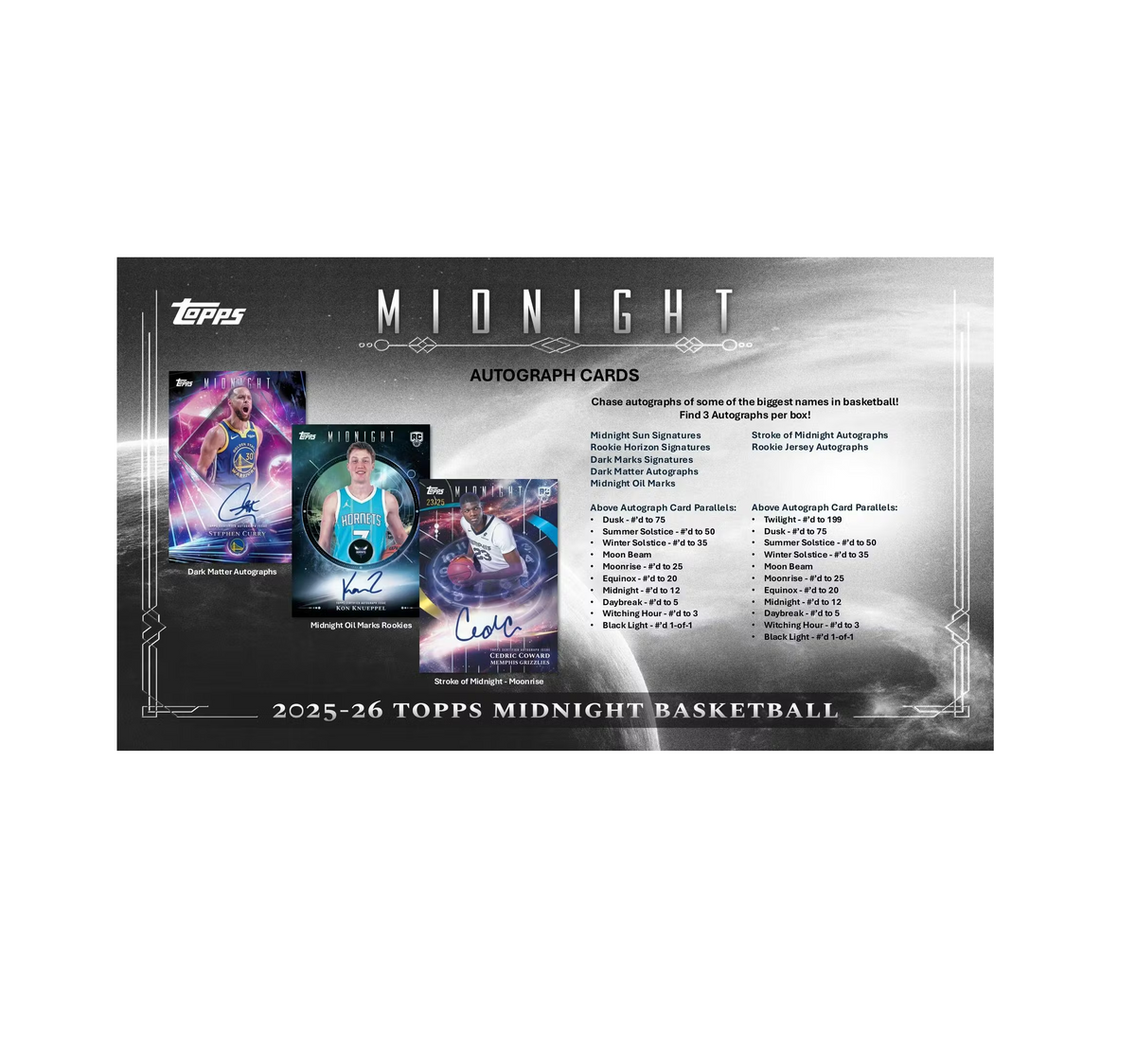 yugioh chase cards 2025 2025-26 Topps Midnight Basketball Hobby 8-Box Case – The Awesome Card Shop