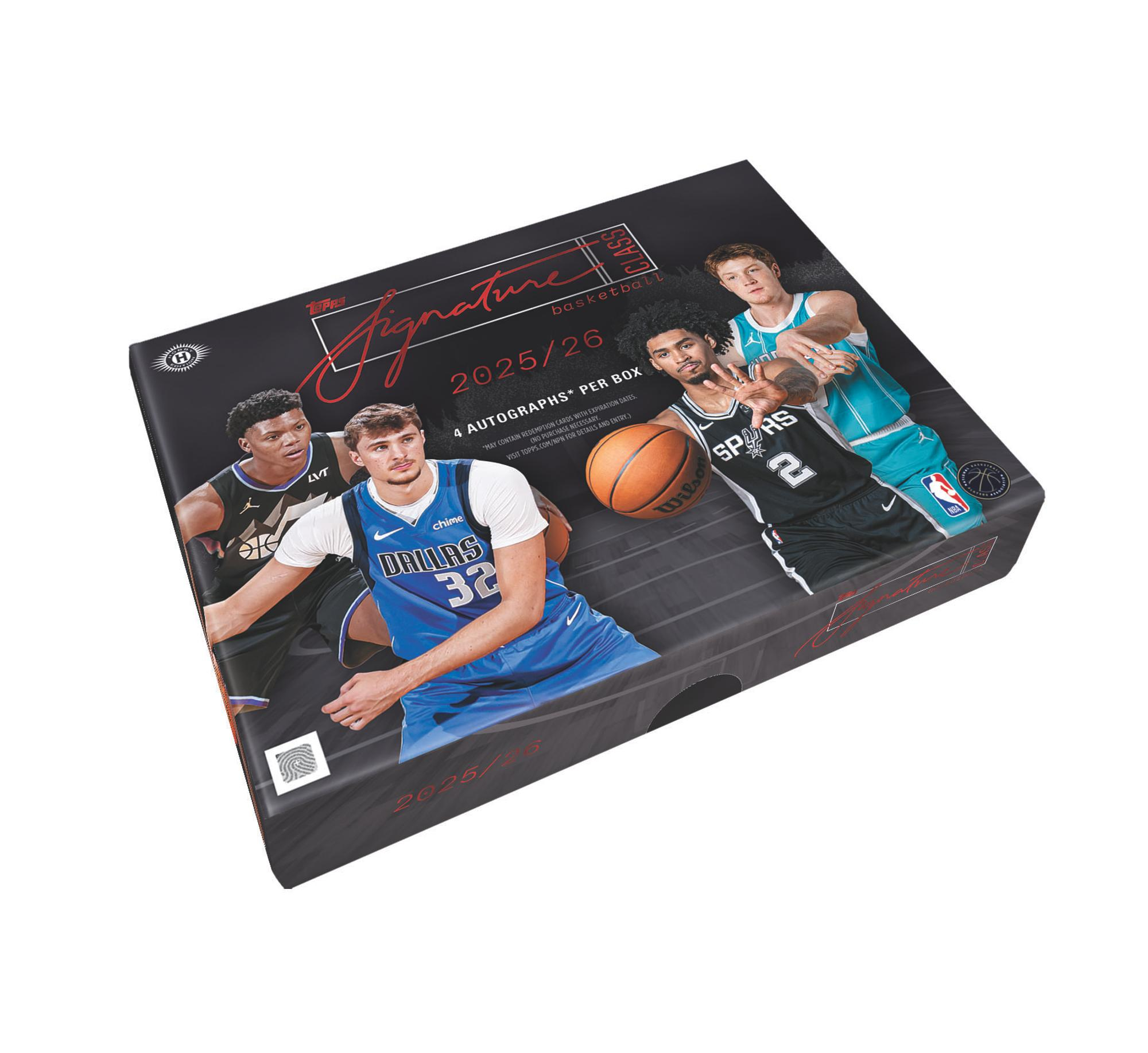 2025-26 Topps Signature Class Basketball Jumbo Hobby Box