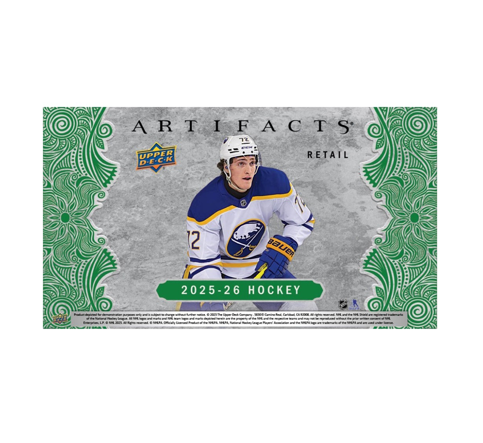 2025-26 Upper Deck Artifacts Hockey Blaster 20-Box Case