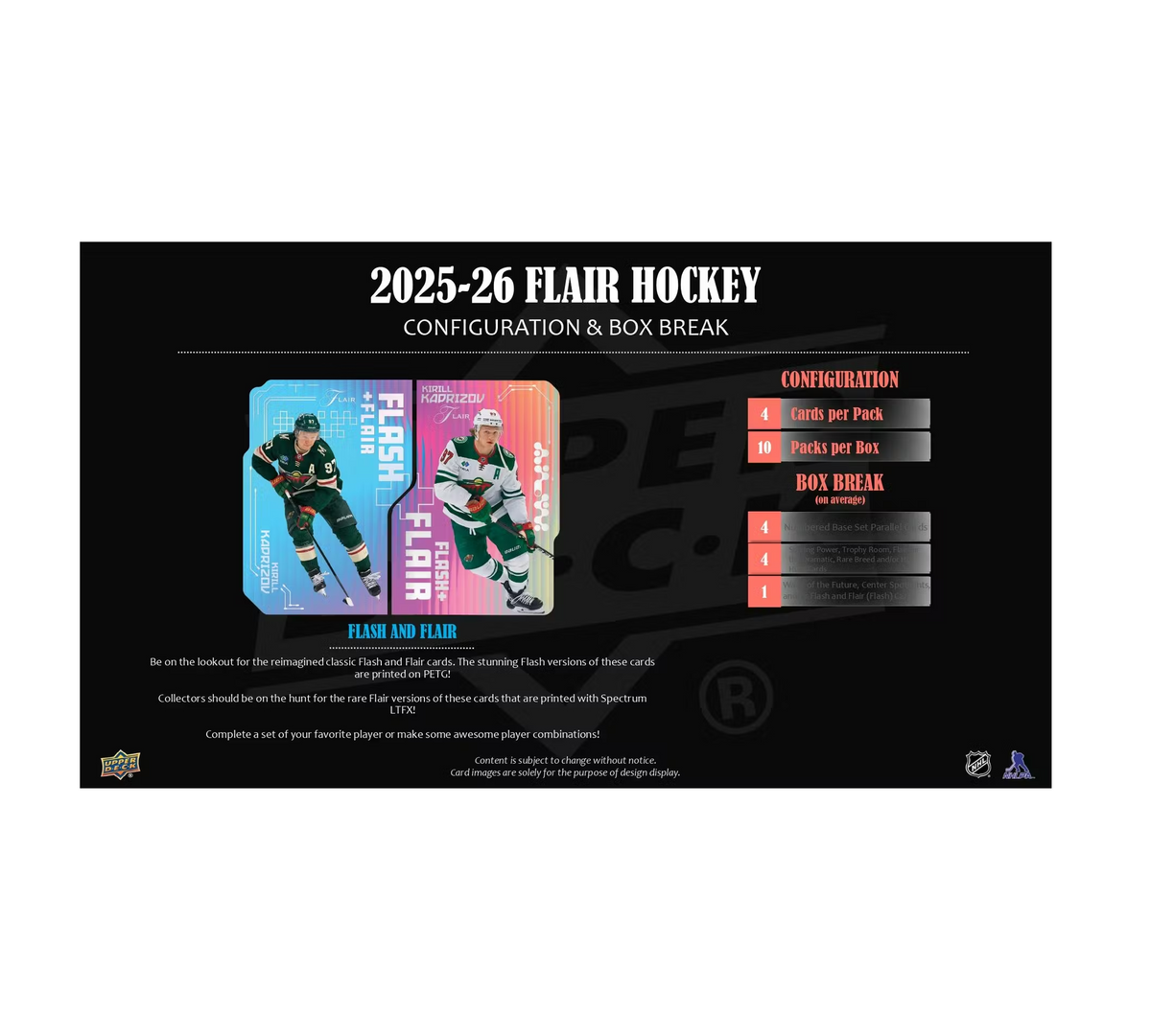 2025-26 Upper Deck Flair Hockey Hobby Box – The Awesome Card Shop