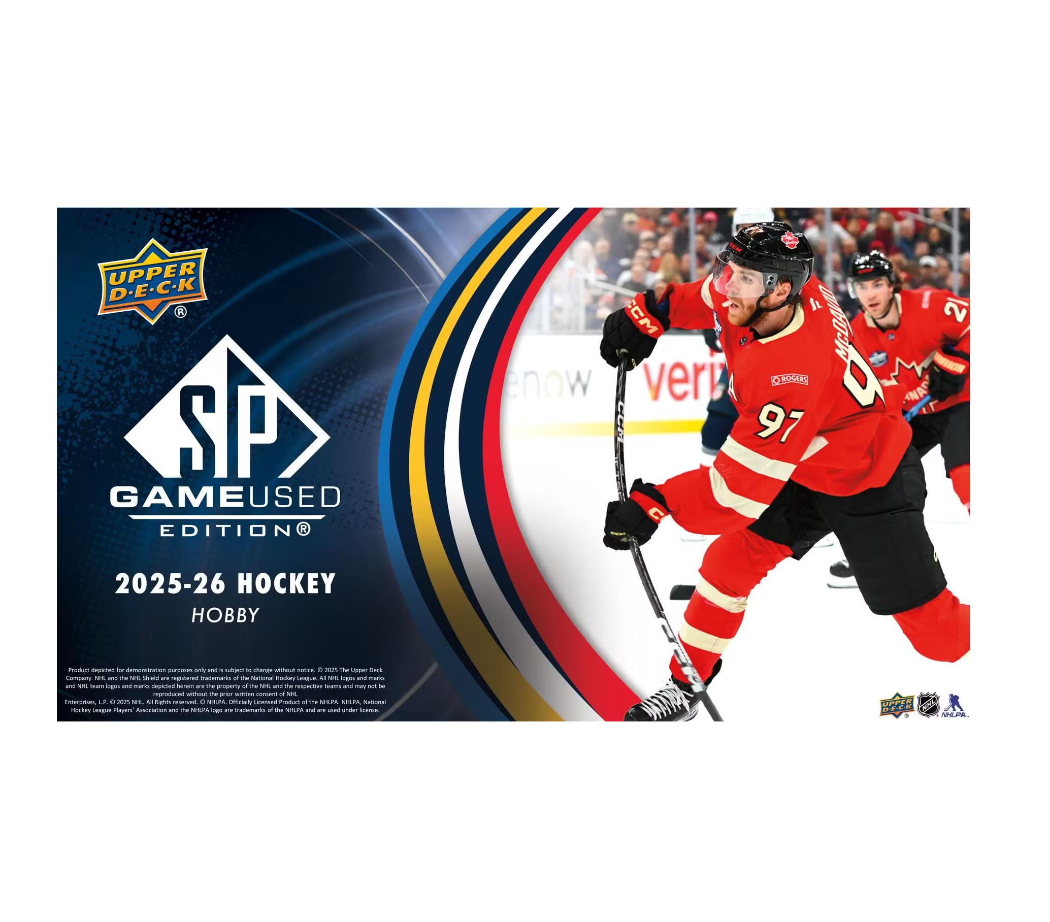 2025-26 Upper Deck SP Game Used Hockey Hobby 20-Box Case