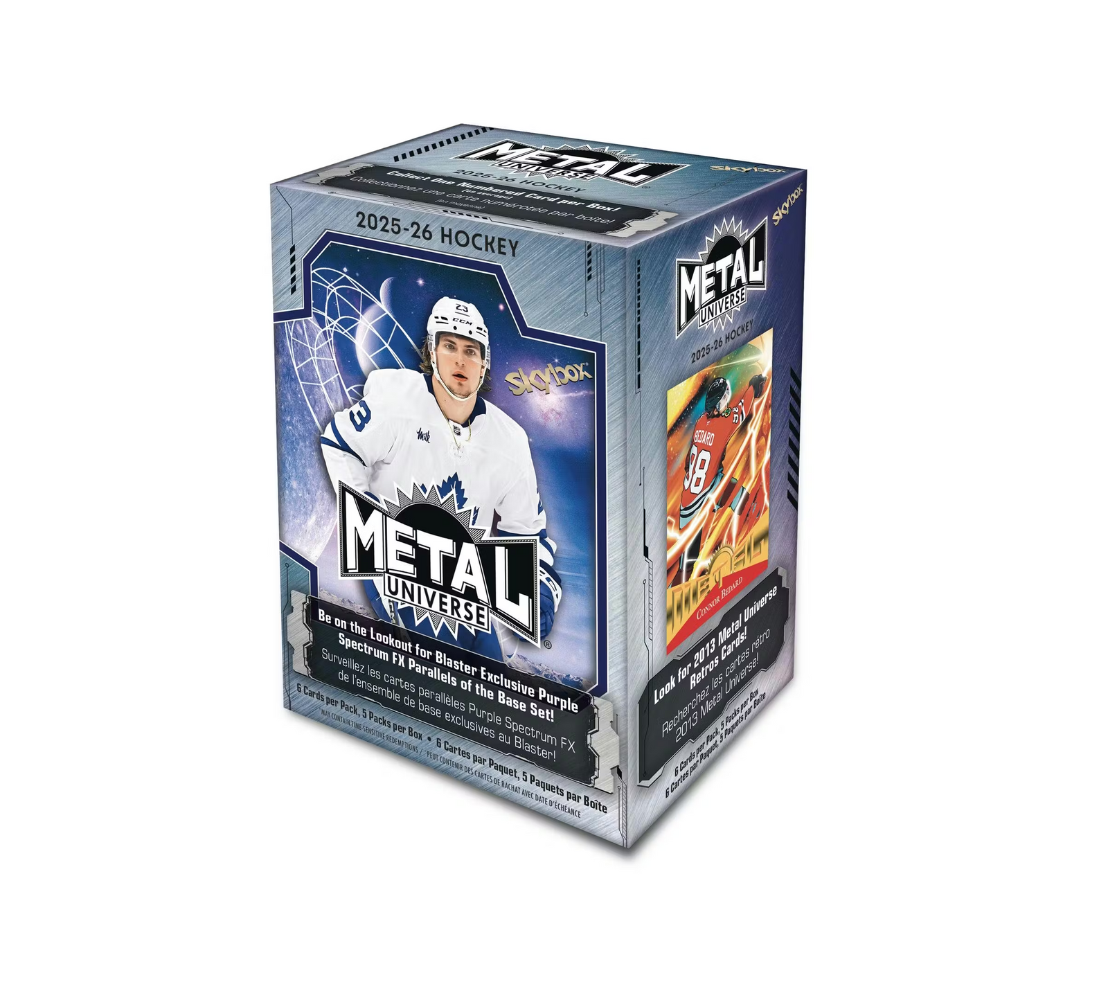 2025-26 Upper Deck Skybox Metal Universe Hockey Blaster Box – The