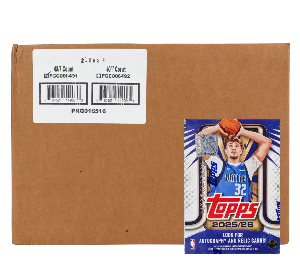 2025-26 Topps Basketball Blaster 40-Box Case