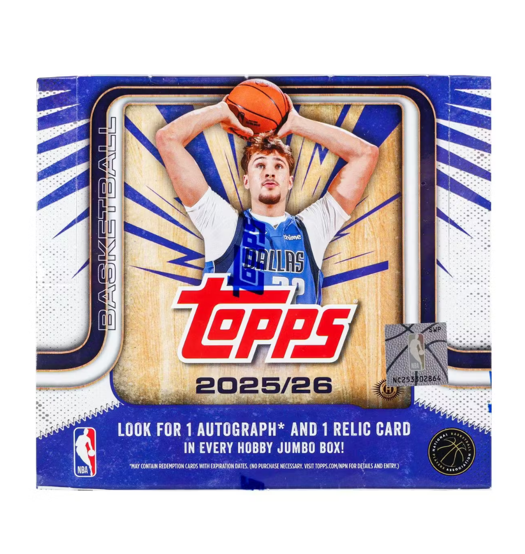 2025-26 Topps Basketball Hobby Jumbo Box